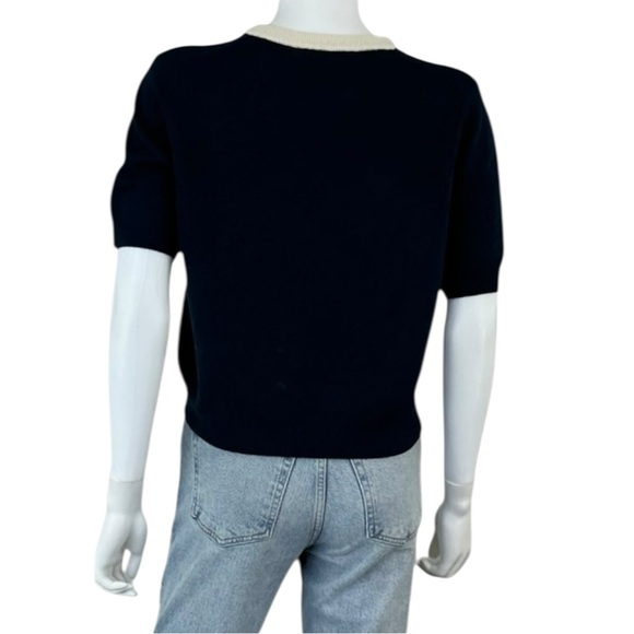 French Connection Navy Blue Sweater Size L - Picture 3 of 8